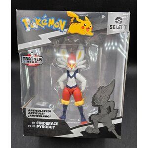 Pokémon Select Cinderace Articulated 6" Figure Trainer Team Series Collectible